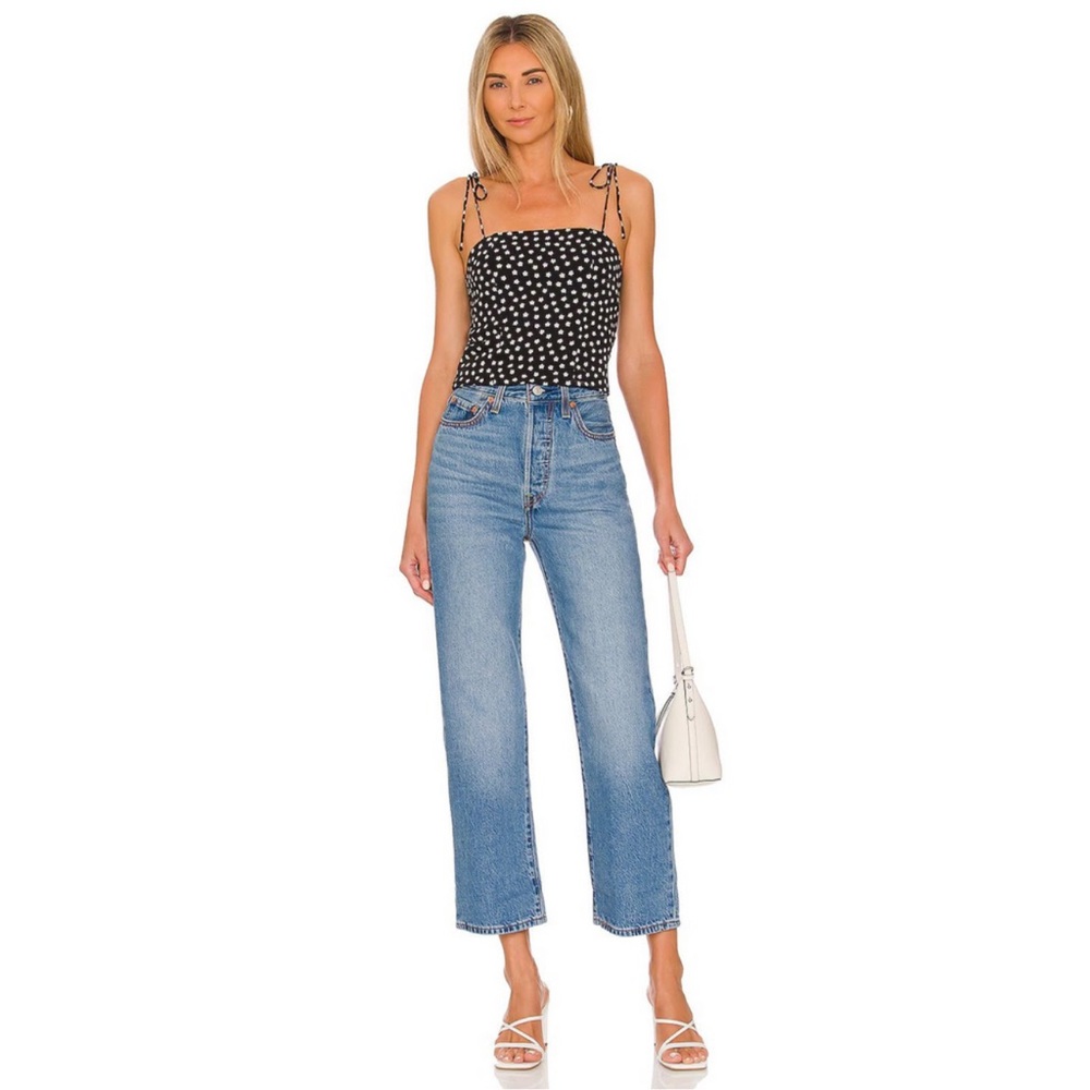 Levi’s Ribcage Ankle Straight Denim Jean- Size 23- In The Middle